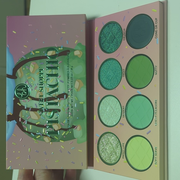 BH cosmetics sweet shoppe pistachio eye shadow palette - Picture 2 of 2
